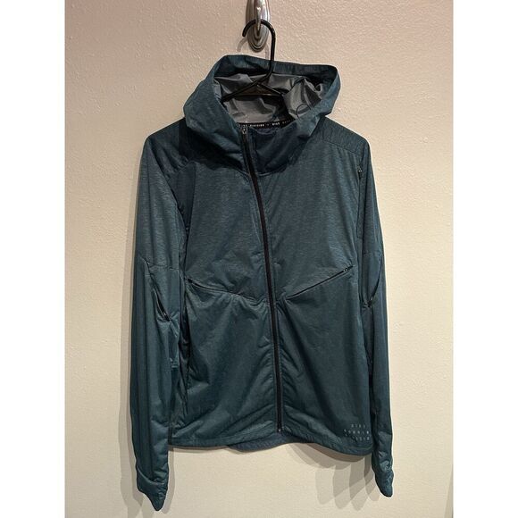 Nike Men’s Large Green Pinnacle Run Division Running Jacket - Picture 1 of 10